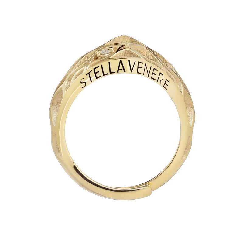 Stellavenere Chevalier Oro Giallo 2 Diamanti