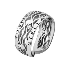 Stellavenere Fascia Argento 10 Diamanti