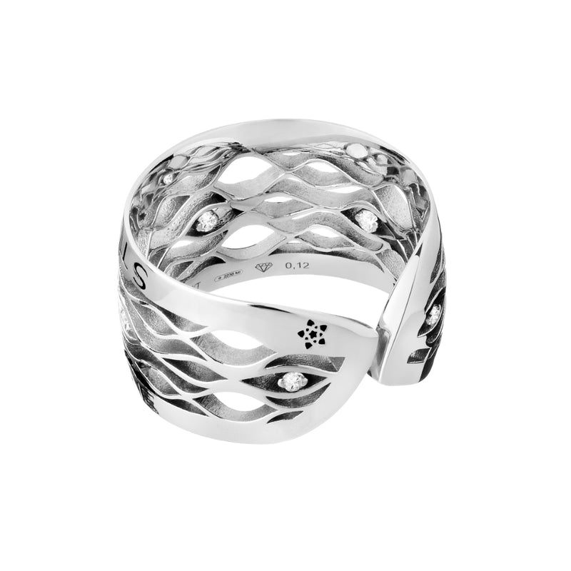 Stellavenere Fascia Argento 10 Diamanti